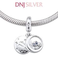 [Chính hãng] Charm bạc 925 cao cấp - Charm Always by Your Side Owl thích hợp để mix vòng tay charm bạc cao cấp - DN216