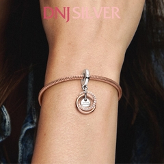 [Chính hãng] Charm bạc 925 cao cấp - Charm Family Always Encircled Dangle thích hợp để mix vòng tay charm bạc cao cấp - DN090