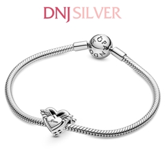 [Chính hãng] Charm bạc 925 cao cấp - Charm Angel Wings & Mum thích hợp để mix vòng tay charm bạc cao cấp - DN094