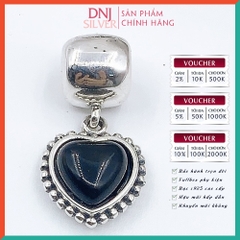 Vòng tay charm bạc 925 cao cấp - Bộ Vòng charm Cô nàng đam mê TikTok - Vòng tay dành cho nam và nữ