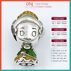 Vòng tay charm bạc 925 cao cấp - Bộ Vòng charm Những Nàng Công Chúa Bước Ra Từ Cổ Tích - Vòng tay dành cho nam và nữ