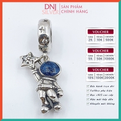 Vòng tay charm bạc 925 cao cấp - Bộ Vòng Charm Khát vọng đến ước mơ, Những chân trời mới - Vòng tay dành cho nam và nữ