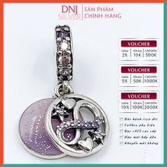 Vòng tay charm bạc 925 cao cấp - Bộ Vòng charm Khát vọng về tình yêu vĩnh cửu và May mắn - Vòng tay dành cho nam và nữ