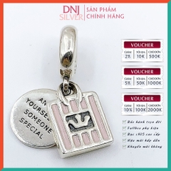 Vòng tay charm bạc 925 cao cấp - Bộ Vòng charm Cô nàng mộng mơ yêu thích du lịch - Vòng tay dành cho nam và nữ