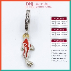 Vòng tay charm bạc 925 cao cấp - Bộ Vòng charm Cá chép hóa rồng, Phát tài phát lộc - Vòng tay dành cho nam và nữ