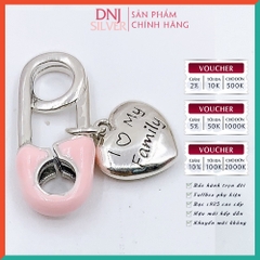 Vòng tay charm bạc 925 cao cấp - Bộ Vòng charm I Love My Sweet Home, My Family Forever - Vòng tay dành cho nam và nữ