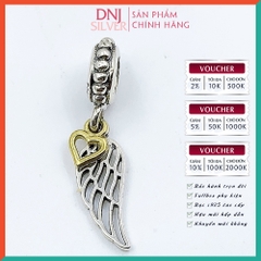 Vòng tay charm bạc 925 cao cấp - Bộ Vòng charm The Lucky Angel Wings Charm Collections - Vòng tay dành cho nam và nữ