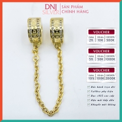 Vòng tay charm bạc 925 cao cấp - Bộ Vòng charm Tình Yêu, Sự Vĩnh Cửu Và Gắn Kết - Vòng tay dành cho nam và nữ