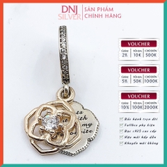 Vòng tay charm bạc 925 cao cấp - Bộ Vòng charm Sống như một nữ hoàng và tỏa sáng rực rỡ - Vòng tay dành cho nam và nữ