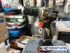 Máy khoan pin Akuza K8-QUICK có búa, đầu 4 trong 1