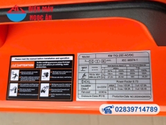 Máy hàn Tig xung Kenmax KM TIG200 AC/DC