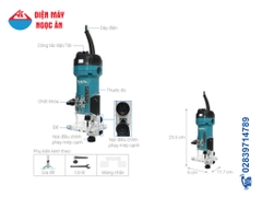 MÁY ĐÁNH CẠNH M3700B (6,35MM/1/4″)