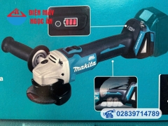 Máy mài góc dùng pin Makita DGA506Z (125mm/công tắc trượt/BL) (18V)