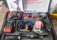 Máy khoan pin 200N.m HUKAN G3-F200LUX ( 2 pin + 1 sạc )