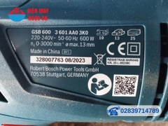 Máy khoan động lực 600W Bosch GSB 600