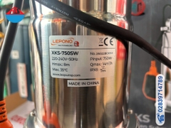 Bơm chìm Inox Lepono XKS750SW (Loại Chân Cao)