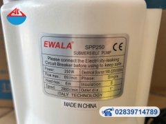 Bơm Chìm SPP250 250w (H=6m, Q=65L/p) EWALA