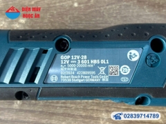 Máy cắt đa năng dùng pin Bosch GOP 12V-28 (Chưa pin sạc)