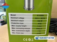 Máy bơm chìm inox SHIMANO SCS550I