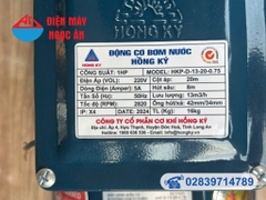 Máy bơm nước cao áp 1Hp HỒNG KÝ HKP-D-13-20-0.75