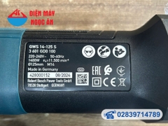 Máy mài góc GWS 14-125 S (Có điều tốc)