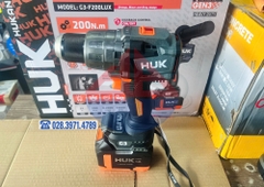 Máy khoan pin 200N.m HUKAN G3-F200LUX ( 2 pin + 1 sạc )