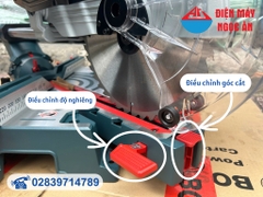 Máy cưa trượt đa góc Bosch GCM 254 D