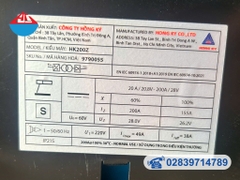 Máy hàn que điện tử Hồng Ký HK 200Z