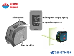 Máy cân mực laser xanh Bosch GCL 15-12 XG Professional (0601066TK0)