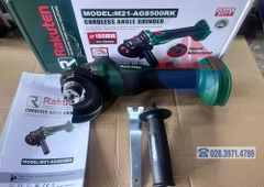 Máy mài pin 21V RAKUTEN M21-AG8500RK màu xanh