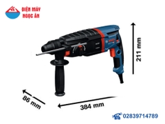 Máy khoan búa Bosch GBH 2-26 Mã mới 06112534K0