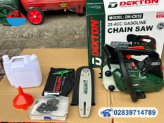 Máy cưa xích dùng xăng 25.4cc Dekton DK-CX12