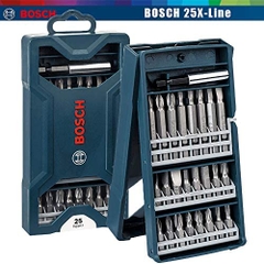 Bộ vặn vít 25 món BOSCH 25X-Line 2607017400