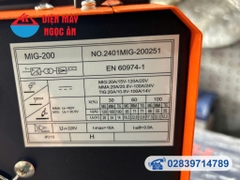 Máy hàn MIG không cần khí MegaTec - MIG200