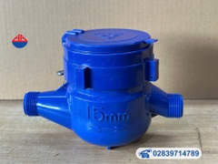Đồng hồ nước cơ (water meter) thân nhựa DN15