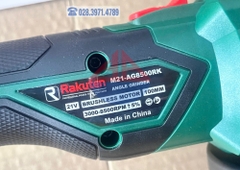 Máy mài pin 21V RAKUTEN M21-AG8500RK màu xanh