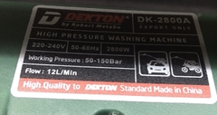 Máy Xịt Rửa Dekton DK 2800A (2800W) Chỉnh Ap