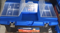 Thùng đựng đồ nghề 16inch CF Cooper - Màu xanh đen (41x22x19)