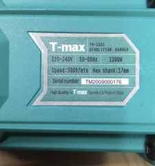 Máy đục bê tông 17mm T-Max TM-3501 (1300w)
