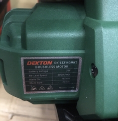 Cưa gỗ Pin Dekton DK-CS2140MKT,165mm
