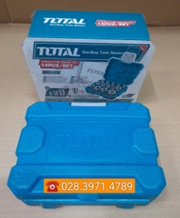 Bộ đầu tuýp 14 chi tiết Total THKTETS0114
