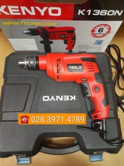 Máy khoan tay KENYO-K1360 set phụ kiện Chính Hãng