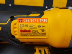 Máy mài pin 20Vmax/BL Dewalt DCG413B gồm 2 pin 20v 5.0ah ,1 sạc