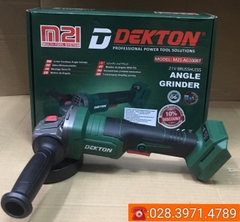 Thân Máy Mài Dùng Pin Dekton M21- AG100BT chân pin MKT
