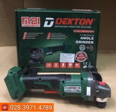 Thân Máy Mài Dùng Pin Dekton M21- AG100BT chân pin MKT