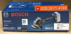 Máy mài góc dùng pin Bosch GWS 180-LI PROFESSIONAL (SOLO)