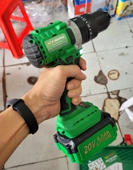 Máy khoan pin DEKWAX không chổi than 20V 4.0Ah