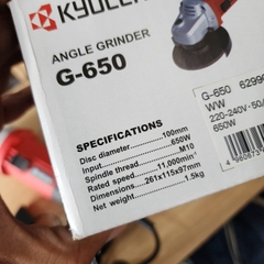 Máy mài góc cầm tay KYOCERA G-650 100mm