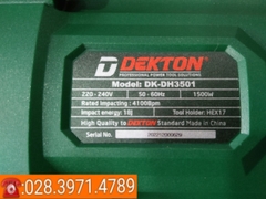 [CHÍNH HÃNG] Máy đục bê tông DEKTON DK-DH3501 1500W 17mm