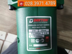 [CHÍNH HÃNG] Máy khoan bê tông 3 chức năng dùng pin 21V DEKTON M21-RH2702BL (chưa pin + sạc)